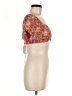 Wild Fable Orange Short Sleeve Blouse Size M - photo 4