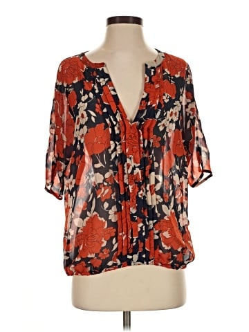 Banana Republic Factory Store Short Sleeve Blouse (view 1)