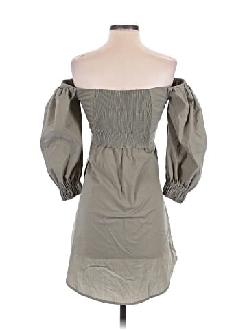 Olivaceous Casual Dress (view 2)