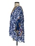 John Mark 100% Rayon Blue 3/4 Sleeve Blouse Size S - photo 5