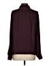 Paige Burgundy Long Sleeve Blouse Size S - photo 2
