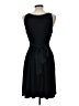 Worthington Solid Black Cocktail Dress Size L - photo 2