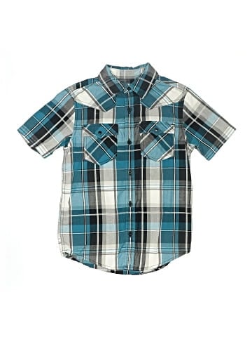 Helix Short Sleeve Button-Down Shirt (view 1)