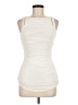 Bailey 44 Solid Ivory Sleeveless Top Size M - photo 1
