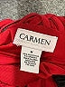 Carmen Carmen Marc Valvo Red Tank Top Size M - photo 7