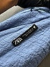 Zara Solid Blue Romper Size XS - photo 4