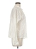 Cotélac 100% Cotton Ivory Long Sleeve Blouse Size Med (2) - photo 4