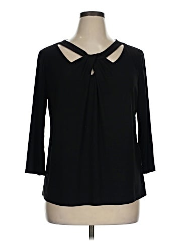Nine West 3/4 Sleeve T-Shirt (view 1)