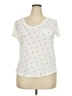 Torrid Stars Ivory Short Sleeve T-Shirt Size 2X Plus (2) - photo 1