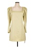 Danielle Bernstein 100% Polyester Solid Tan Casual Dress Size L - photo 1