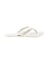 American Eagle Outfitters Ivory White Flip Flops Size 8 - photo 1