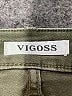 Vigoss Green Denim Shorts Size 32 waist - photo 3