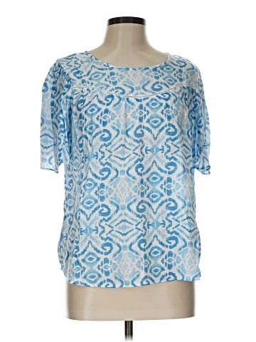 NANETTE Nanette Lepore Short Sleeve Blouse (view 1)