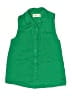 Abercrombie Green Sleeveless Button-Down Shirt Size L (kids) - photo 1