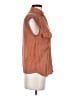 Tamara H. Brown Sleeveless Button-Down Shirt Size S - photo 4