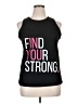 Unbranded Black Sleeveless T-Shirt Size XL - photo 1