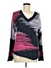 Nic + Zoe Purple Pullover Sweater Size M - photo 1