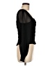 Express 100% Polyester Black Long Sleeve Blouse Size M - photo 4