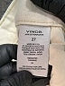 Vince. 100% Cotton Ivory Jeans Size 27 waist - photo 6