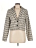 Whiteroom + Cactus 100% Polyester Houndstooth Ivory Blazer Size M - photo 1