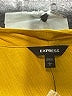 Express 100% Rayon Yellow Long Sleeve Blouse Size L - photo 7