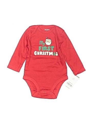 Carter's Long Sleeve Onesie (view 1)