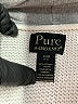 PURE HANDKNIT 100% Cotton Gray Cardigan Size Sm - Med - photo 7