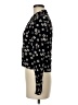 Forever 21 Floral Black Long Sleeve Blouse Size M - photo 5