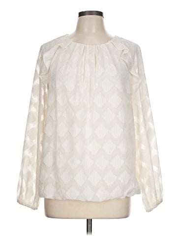 Liz Claiborne Long Sleeve Blouse (view 1)