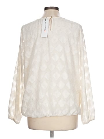 Liz Claiborne Long Sleeve Blouse (view 2)