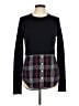 Veronica Beard 100% Wool Plaid Black Cardigan Size M - photo 1