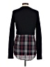 Veronica Beard 100% Wool Plaid Black Cardigan Size M - photo 2