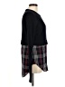 Veronica Beard 100% Wool Plaid Black Cardigan Size M - photo 4