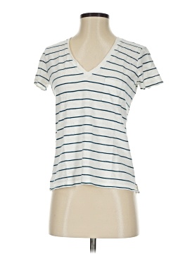 Madewell Whisper Cotton V-Neck Pocket Tee in Jarvis Stripe (view 1)