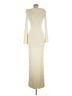 showpo 100% Polyester Ivory Cocktail Dress Size 6 - photo 2