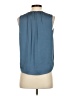 Veronica Beard 100% Polyester Blue Sleeveless Blouse Size 4 - photo 2