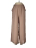 Grecerelle 100% Polyester Solid Tan Casual Pants Size L - photo 1