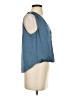 Veronica Beard 100% Polyester Blue Sleeveless Blouse Size 4 - photo 4