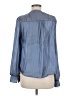 MELLODAY 100% Polyester Blue Long Sleeve Blouse Size M - photo 2