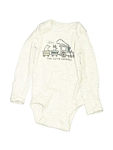 Carter's Long Sleeve Onesie (view 1)