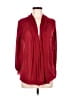 BCBGMAXAZRIA Red Long Sleeve Blouse Size M - photo 1