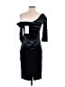 Zara Basic Collection Black Cocktail Dress Size S - photo 2