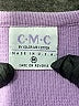 C.M.C 100% Cotton Purple Sweatshirt Size M - photo 7