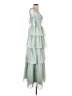 Unbranded 100% Polyester Green Cocktail Dress Size 0 - photo 4