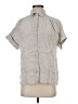 J.Crew Solid Gray Short Sleeve Button-Down Shirt Size XS - photo 1