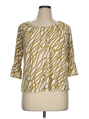 MICHAEL Michael Kors 3/4 Sleeve Blouse (view 1)