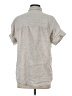 J.Crew Solid Gray Short Sleeve Button-Down Shirt Size XS - photo 2