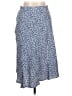 Unbranded 100% Polyester Print Blue Casual Skirt Size L - photo 1