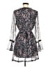 Cupshe 100% Polyester Floral Blue Cocktail Dress Size M - photo 2