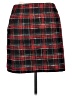 Ann Taylor LOFT Plaid Red Formal Skirt Size L (estimated) - photo 2